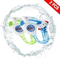 Water Blaster Super Water Gun Soaker Squirt 200CC Moisture Capacity Party and Outdoor Activity Water Fun Blaster for Kids,Water War Random Color