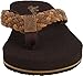 Cobian Women's Braided Bounce Flip Flop Natural, 10