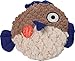 Ethical Pets Soft Swirl Plush Fish Dog Toy, 9.5