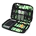 BAIGIO Black Cable Organizer Electronics Accessories Travel Bag USB Drive Bag Healthcare & Grooming Kit