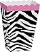 Zebra Print Popcorn Treat Boxes, 8ct