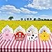 CC HOME 24 pcs Farm Animal Cupcake Wrappers for Baby Shower,Birthday Party, Wedding Party Decorations