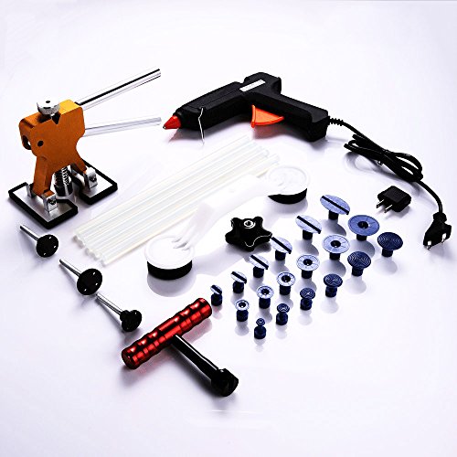 UPC 713458065506, 2016 hot sales Auto body dent removal tools, 31 PCS set high quality PDR tools, Paintless Dent Repair tools with glue gift