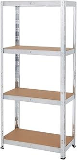 TMZ Heavy Duty Boltless Metal Steel Shelving Unit 1500x750x300mm 175KG Per Shelf view 3