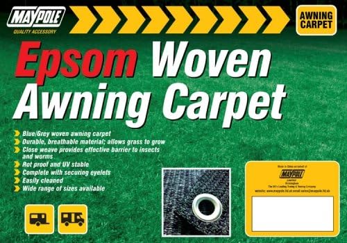 Maypole 2.5m x 3m Epsom Woven Awning Carpet, for Tents, Awnings, Gazebos, Patios, Decking