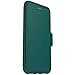 OTTERBOX Strada Series Case for iPhone 8 Plus & iPhone 7 Plus (ONLY) - Frustration FRĒe Packaging - Pacific Opal (DEEP Teal/DEEP Teal Leather)