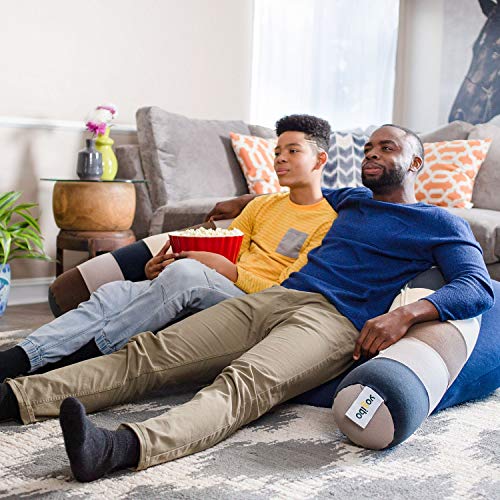 Yogibo Caterpillar Body Roll Pillow, Provides Excellent Back Support