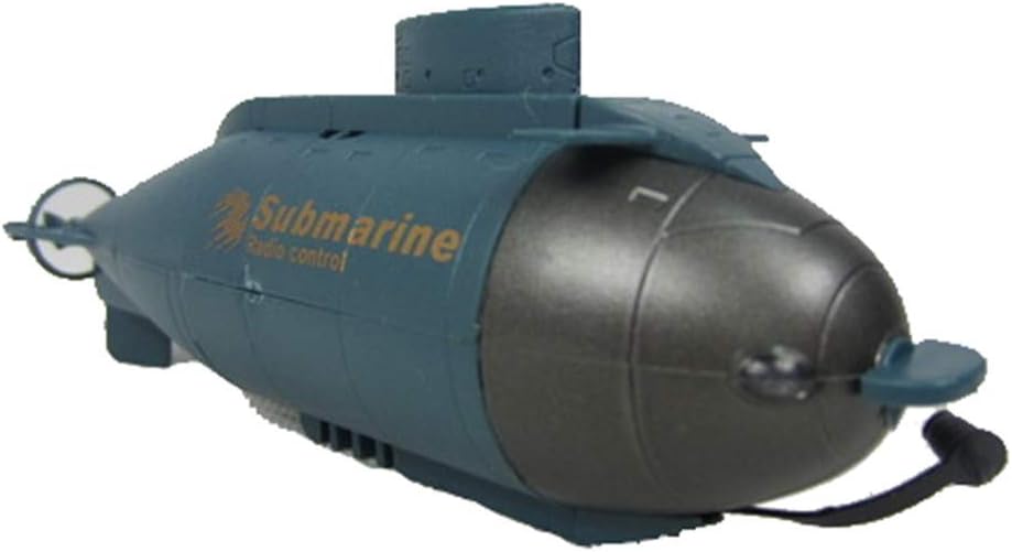 Blue Micro-Simulation Remote Control Nuclear Submarine Drone - GorNorriss Helicopter New Mini RC Nuclear Submarine High Speed Remote Control Drone Children's Gift