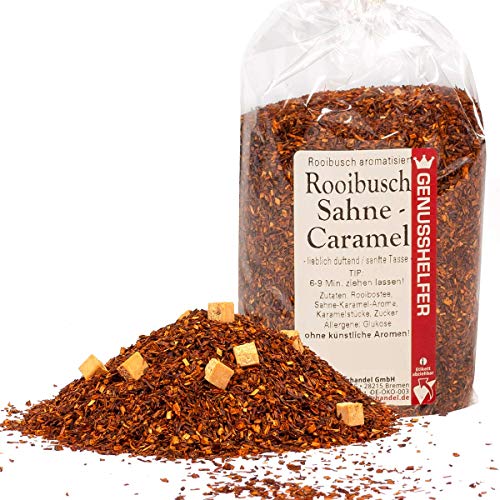 Bremer Gewürzhandel Rooibos-Tee Sahne Karamell, lose, harmonischer Geschmack, lecker sahnig und karamellig, für… – Bild 6