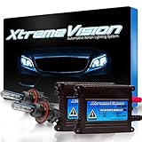 XtremeVision 35W HID Xenon Conversion Kit with Premium Slim Ballast - Bi-Xenon H13 / 9008 8000K - Medium Blue - 2 Year Warranty