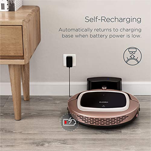 EUREKA i300 Robot Vacuum Cleaner, Powerful Suction, AntiDrop&Collision Sensor, SelfCharging