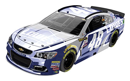 Lionel Racing Jimmie Johnson #48 Lowes 2016 Chevrolet SS NASCAR Diecast Car (1:24 Scale), Chrome