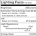 Kakanuo BA15D Double Bayonet 1076 1142 LED Car Bulb 4 Watt Cool White 6000K Non-dimmable 51x2835SMD AC/DC12V (Pack of 2)