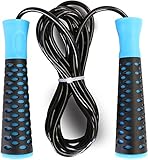 Fitness Speed Jump Rope for Cardio Fitness Training with Easy Grip Handles - Best for Fitness Workouts, Jumping Exercise, Skipping, MMA and Boxing - by Utopia Fitness
