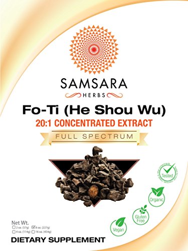 Fo-Ti Extract Powder (He Shou Wu) - 20:1 Concentrated Extract (8oz/227g)