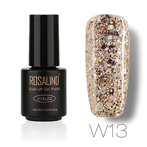 Oksale ROSALIND 7ML Gel Nail Polish Nail Art Nail Gel Polish UV LED Gel Polish Semi Permanent Varnish (W-13) Oksale ROSALIND 7ML Gel Nail Polish Nail Art Nail Gel Polish UV LED Gel Polish Semi Permanent Varnish (W-13)