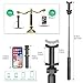 Apexel Selfie Stick Bluetooth Monopod with Foldable Tripod Stand and Remote Control Extendable Aluminum Alloy 360 Rotation Phone Holder for iPhone 6S Plus 7 Plus 8 Plus Samsung S8 S7 S6 Edge