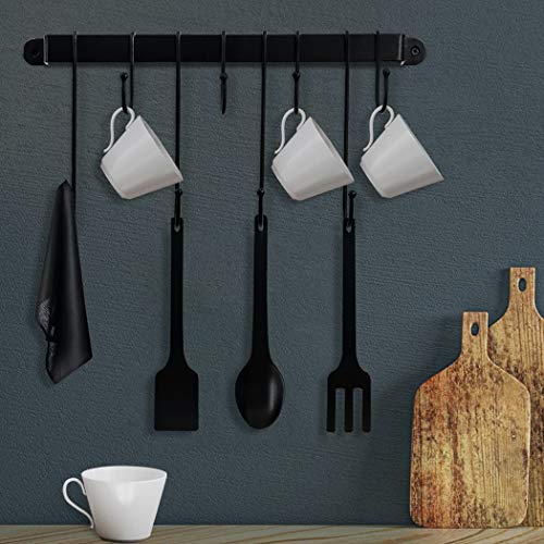 Mug Racks for Wall｜Coffee Cup Holder Wall Mounted (8 Hooks)Mug Holder