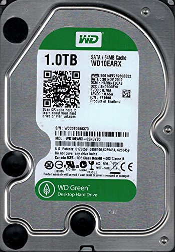 Western Digital WD10EARX-32N0YB0 1TB DCM: HARNNT2CAB