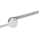 Toilet Flush Handle Replacement Fit for Kohler Cimarron Universal Front Mount Tank Flush Lever, Polished Chrome