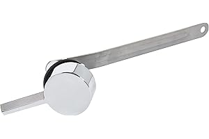 TECETOOL Toilet Flush Handle Replacement Fit for Kohler Cimarron Universal Front Mount Tank Flush Lever, Polished Chrome