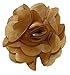 Ted and Jack - Solid Silky Classic Flower Lapel Pin Boutonniere (Gold)