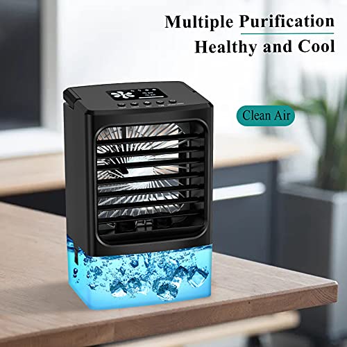 2021Upgraded Personal Air Conditioner, Desk Portable Air Conditioner