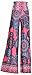 ViV Collection Women's Chevron Aztec Tribal Pattern Printed Long Palazzo Pants