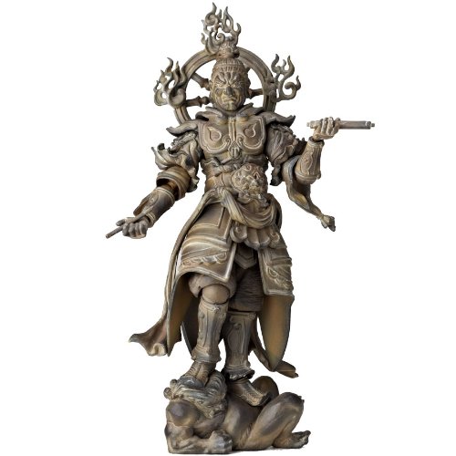 Kaiyodo Takeya Revoltech Action Figure: #002 Komokuten Wooden Version