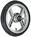 Mutsy Igo Stroller Optional Air Rear Wheel Set, Black