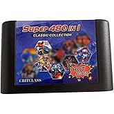 Super Cartridge 480 In 1 Multi Games Cartridge For Sega Genesis Mega Drive 16Bit Game Consoles