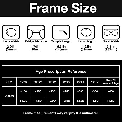 1 GAMMA+Rectangle+Stainless+Reading+Glasses