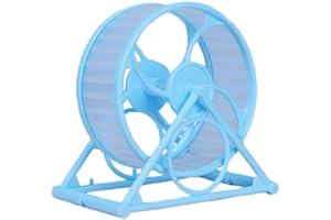 EKIDAZ Hamster Wheel,Quiet Spinner Hamster Running Wheels,Super-Silent Hamster Exercise Wheel,Adjustable Stand Silent Hamster Wheel,for Hamsters Gerbils Mice Or Other Small Animals