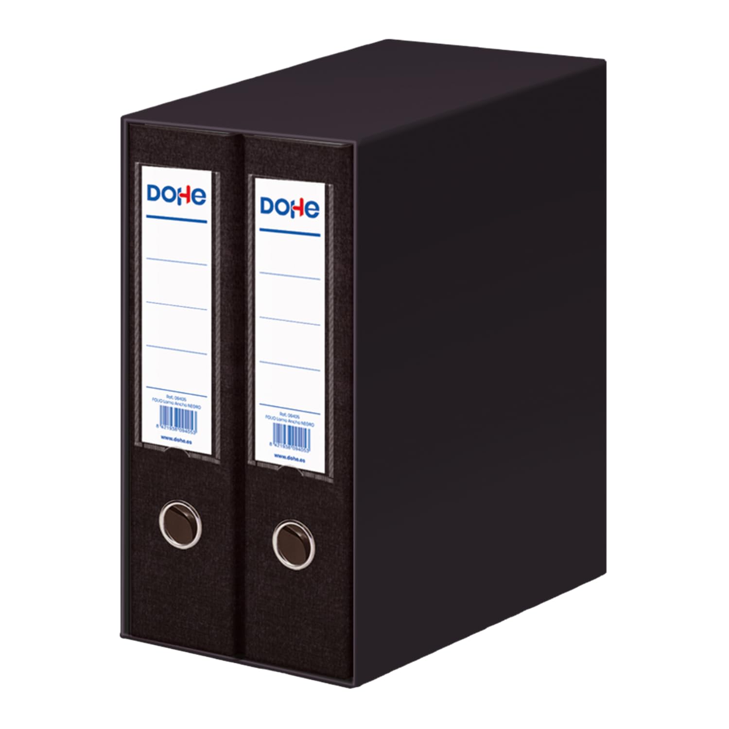 dohe archicolor – Module 2 Folders, Folio Spine Width, Black