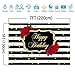 Mocsicka Red Rose Happy Birthday Backdrop Stripes Dots Birthday Photography Background 7x5ft Vinyl Women Birthday Party Banner Backdrops