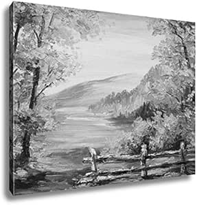 Amazon.com: Ashley Canvas Oil Painting Landscape Colorful Autumn Forest