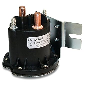 Amazon.com: Trombetta 12 Volt PowerSeal DC Contactor Part ... trombetta 12v solenoid wiring diagram 