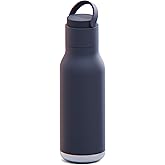Metro Water Bottle, Double Lined Insulated Water Bottle with Pop-Up Straw and Handle, Keeps Drinks Cold for 24hrs Sleek Durable Design for Stylish Hydration 22oz/650ml, BPA Free