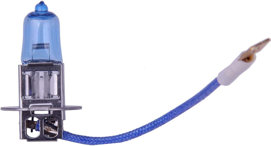 2PCS MOTORTOGO Halogen Super White Headlight Bulbs for 2006 CADILLAC STS-V Fog Light