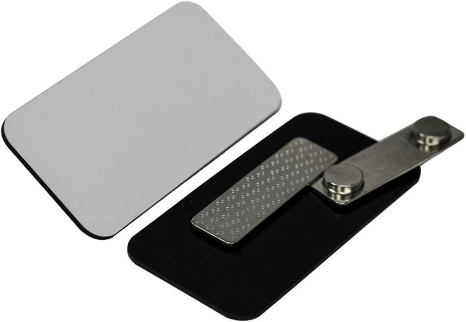 Name Tag/Badge Blanks 25 Pack White 11/2" X 3", Round