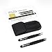 Be Beauty Slanted and Pointed Precision Stainless Steel Tweezer Set