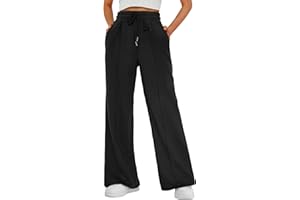 AUTOMET Womens Wide Leg Sweatpants Baggy Lounge Travel Pants Fall Fashion Outfits 2025 Winter Clothes Joggers