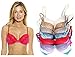 Just Intimates B40013-A-32B Women's Bras (Pack of 6)