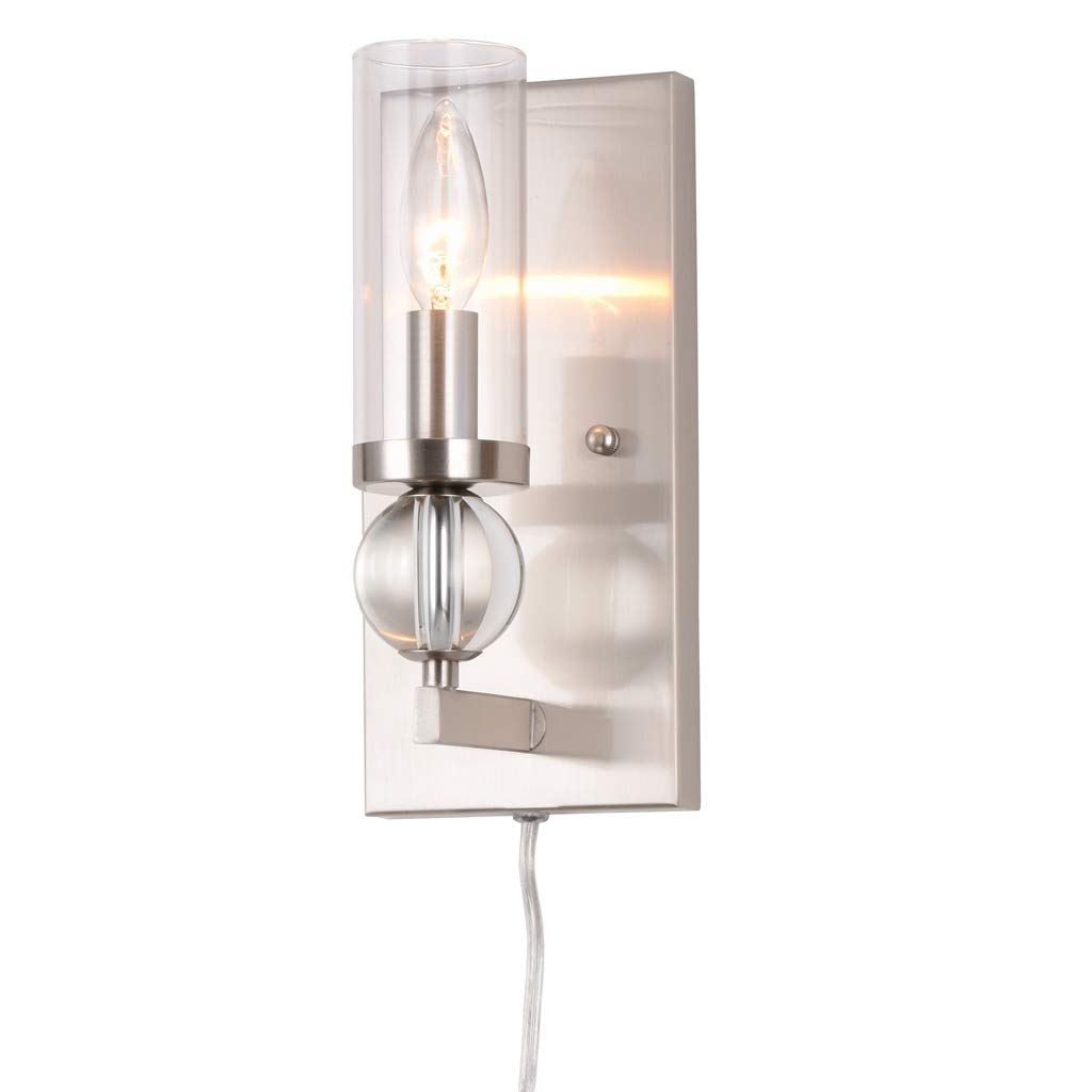 Best wall sconces in brushed nickel for living room