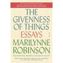 The Givenness of Things: Essays