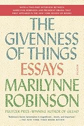 The Givenness of Things: Essays
