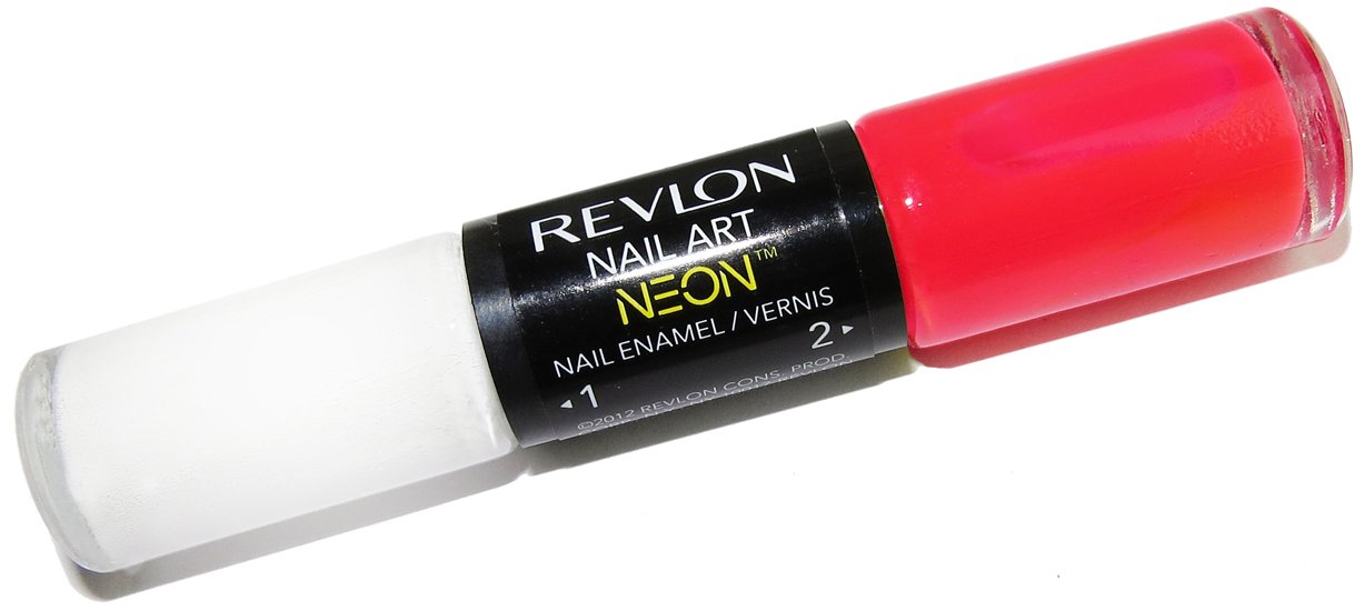 Revlon Nail Art neon pink Glow (309972778055)