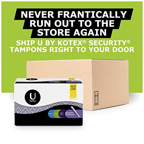 Kotex Security Tampons with Plastic Applicator, Unscented, Jumbo, 50 Count - Thumbnail 7