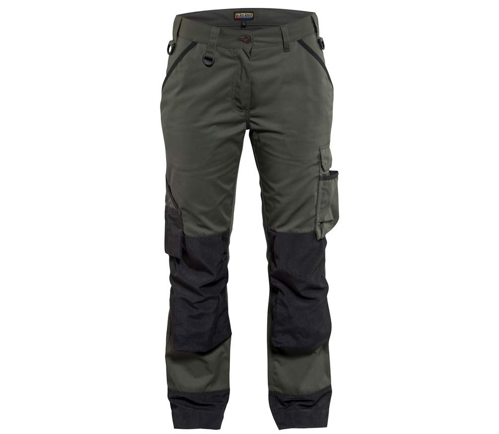 Blakläder 715418354699C34 Size C34 "Garden" Woman Trousers - Army Green/Black