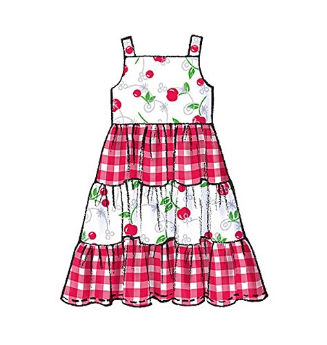 McCall's Patterns M7222 Children's/Girls' Dresses Sewing Template, CDD (2-3-4-5) - Thumbnail 5